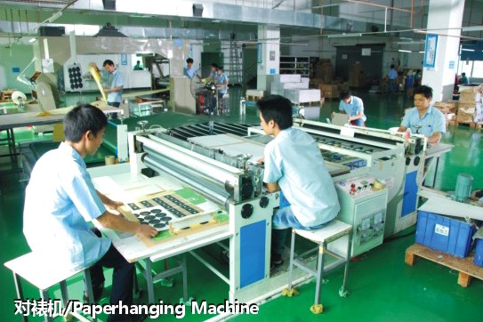 Paperhanging machine